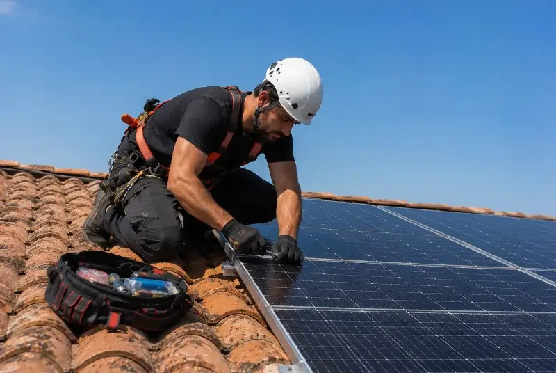 Maintenance et monitoring de panneaux solaires à Arles-sur-Tech